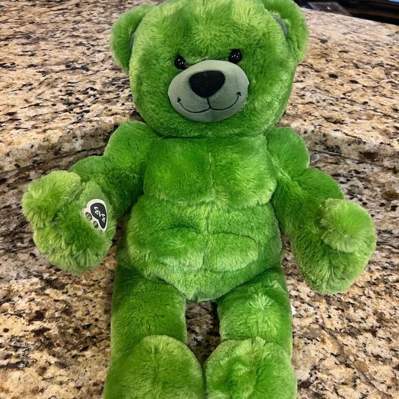 Build a bear hulk plush bear - Picture 2 of 4